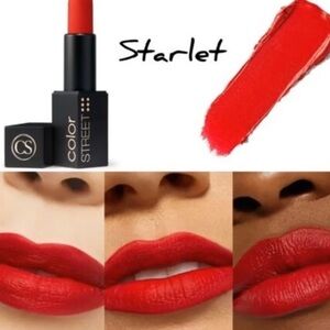 Color Street Lipstick STARLET New in Box. Open Box